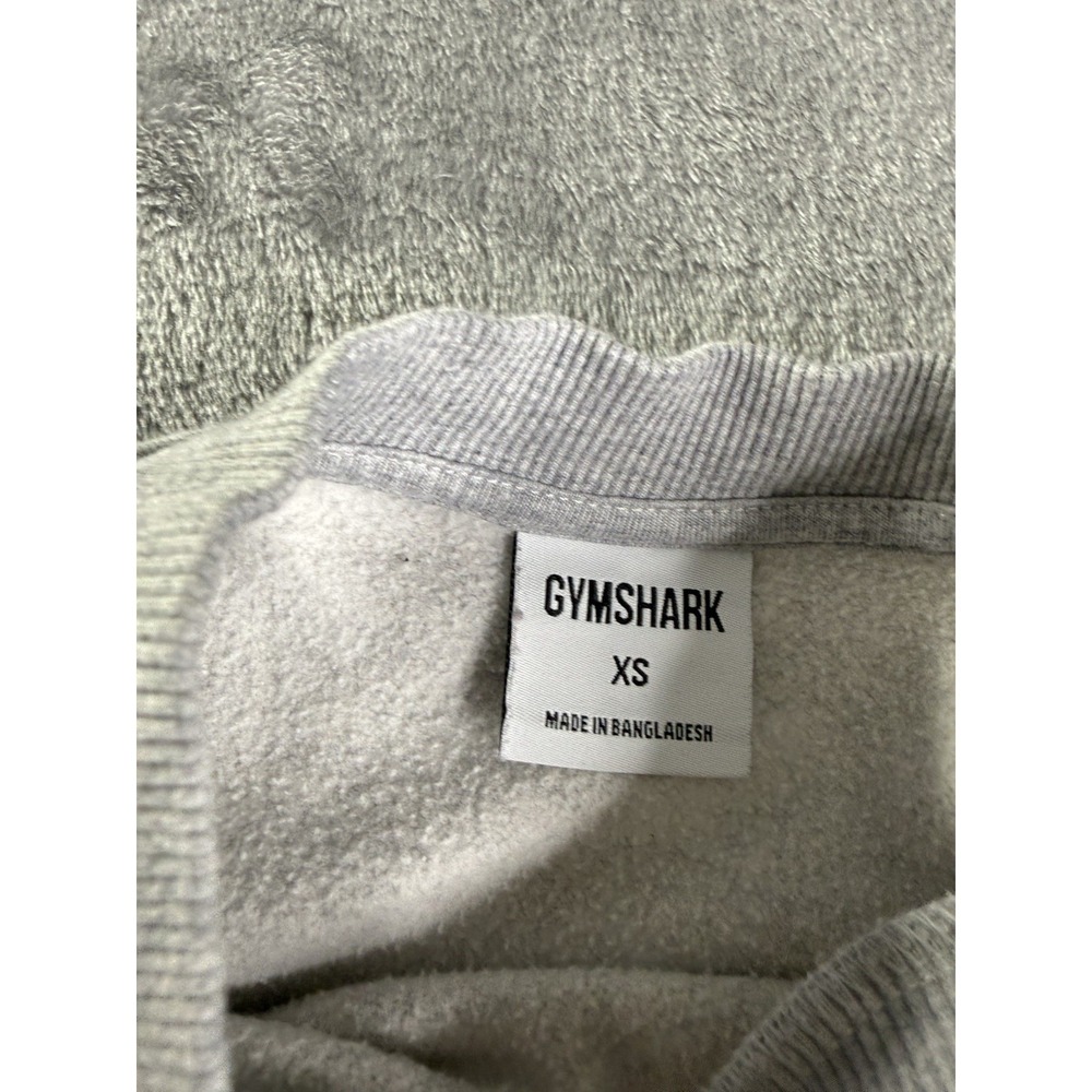 Gym Shark Lifting Club Sweatshirt Activewear Gym Leisure Cotton Sz XS Collegiate - Picture 5 of 8